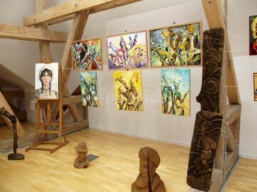 Expoziția retrospectivă a taberelor din Poiana Dacilor