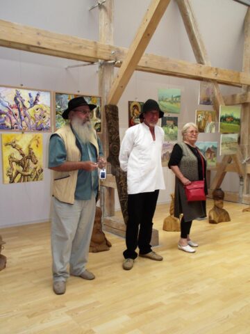 Expoziția retrospectivă a taberelor de creație din Poiana Dacilor - Păltinoasa