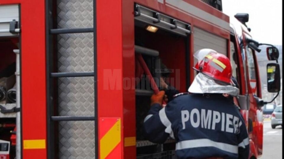 Foc în trafic