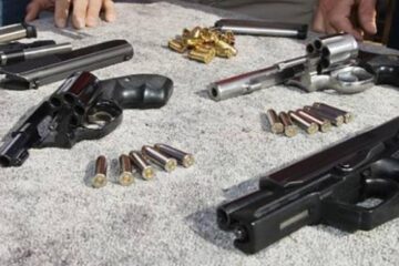 Arme și muniție confiscate
