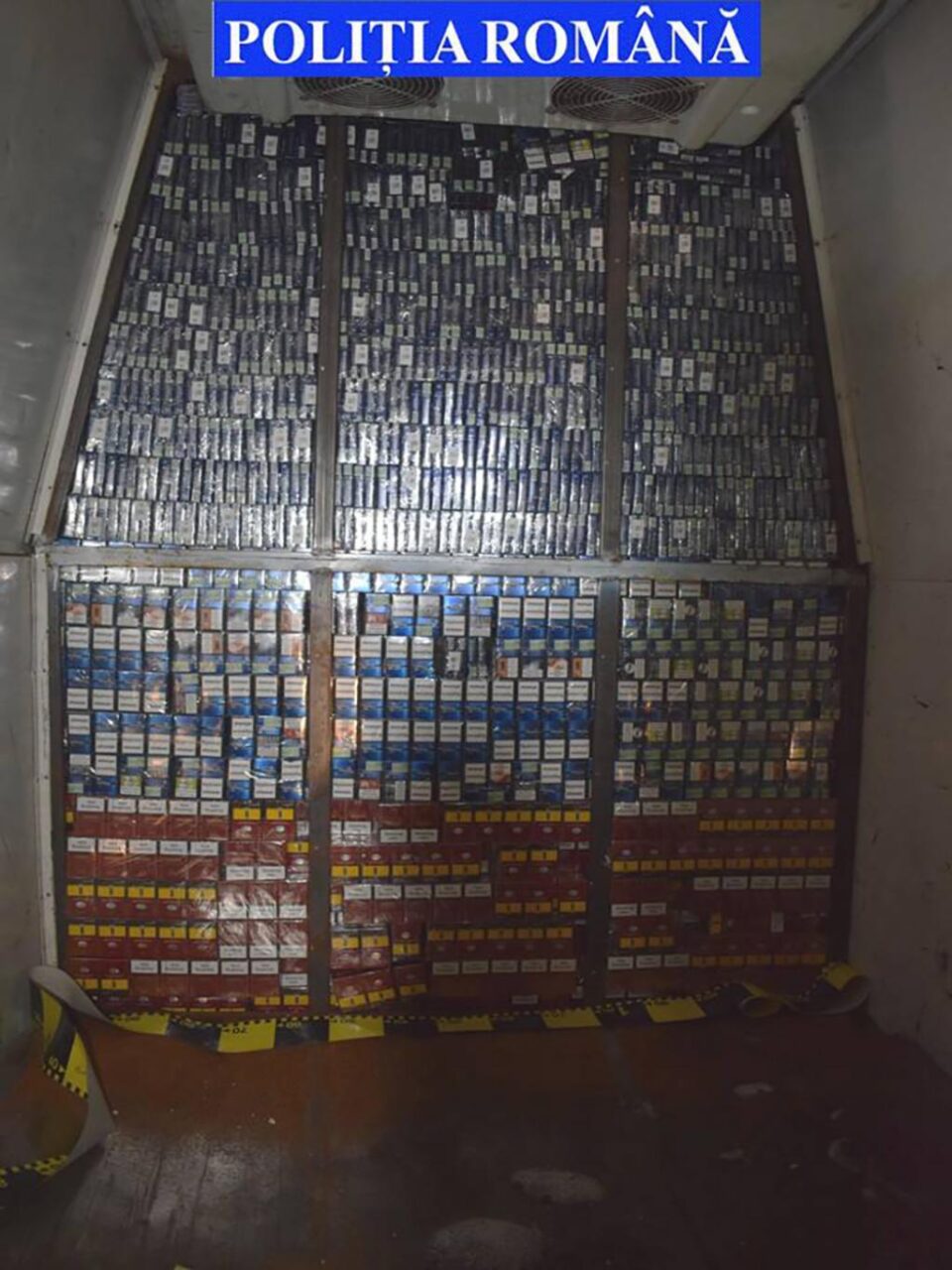 Țigările de contrabandă au fost confiscate de polițiștii de frontieră suceveni