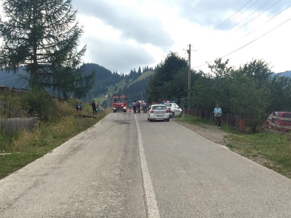 Imagini de la locul tragediei