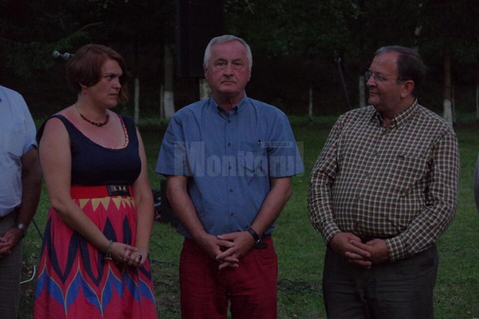 Gheorghe Flutur și președintele din Schwaben, Jurgen Reichert (centru) au apreciat modul în care s-a derulat parteneriatul dintre cele două regiuni