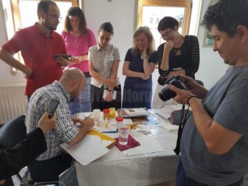 Primul curs de pictură bizantină pentru adulți, la Parohia „Învierea Domnului”