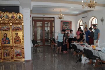 Primul curs de pictură bizantină pentru adulți, la Parohia „Învierea Domnului”