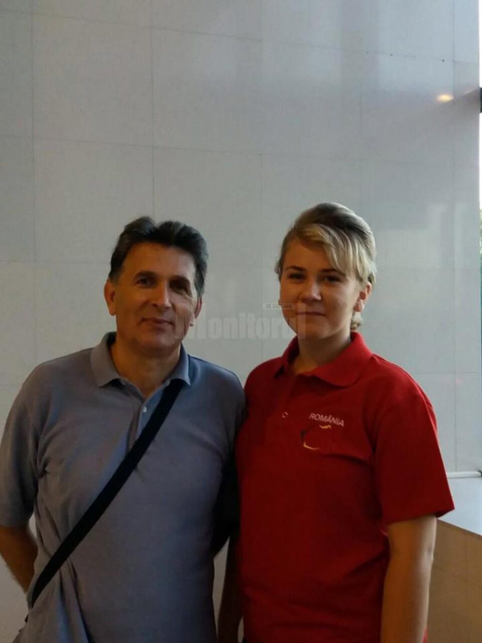 Echipa de aur - prof. Radu Ciumașu și Sabina Calisevici