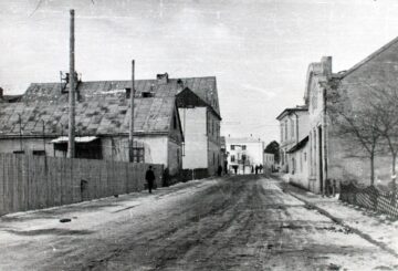 Strada Nicolae Bălcescu la sfârșitul anilor 50 și începutul anilor 60