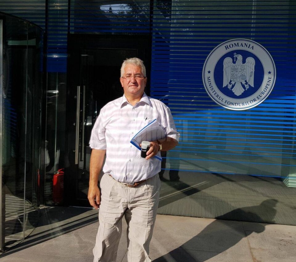 Primarul Ion Lungu la Ministerul Fondurilor Europene