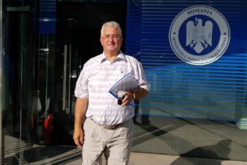 Ion Lungu la ieșirea din Ministerul Fondurilor Europene