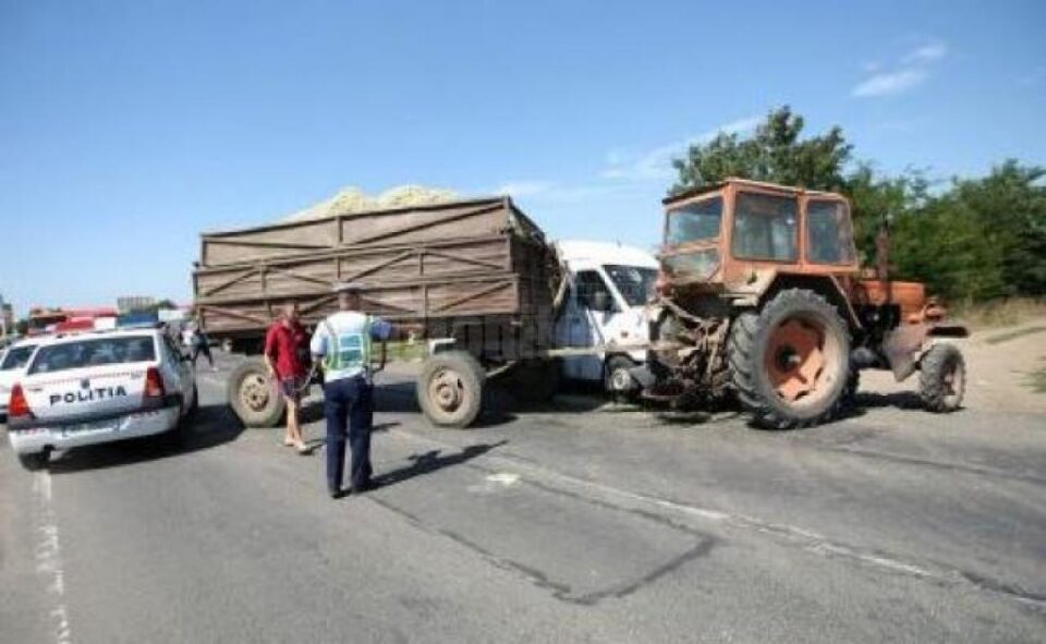 Accidentul s-a produs din cauza tractoristului