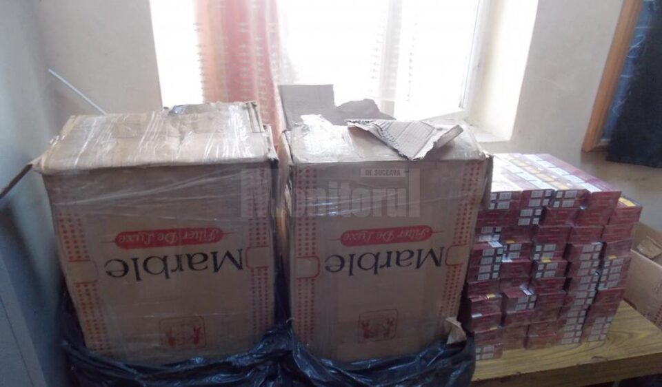 Țigările de contrabandă erau transportate de un bărbat din Câmpulung Moldovenesc1
