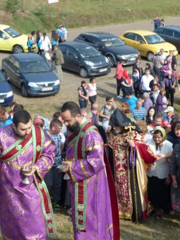 Credincioși din toată țara și din străinătate s-au rugat la Mănăstirea armenească Hagigadar