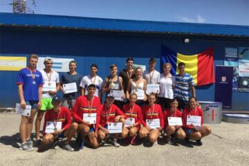 O parte dintre medaliații suceveni alături de multipla campioană olimpică Elisabeta Lipă