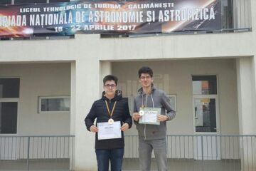 David și Paul, la olimpiada națională din acest an