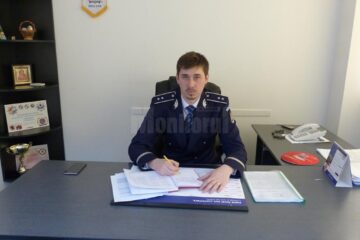 Inspectorul principal Gabriel Apopei, șeful Serviciului Poliției Rutiere Suceava