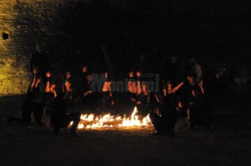 Spectacolele cu foc și lasere din Cetatea Sucevei, perla Festivalului Medieval „Ștefan cel Mare”
