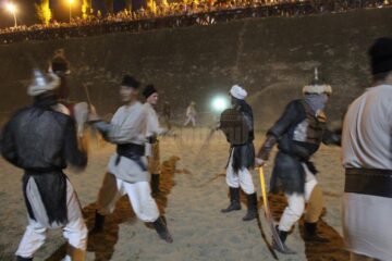 Cascadoriile cu cai, frumoasele surprize ale Festivalului Medieval de la Suceava
