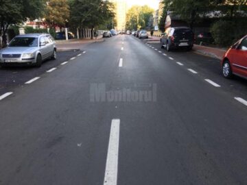 52 de locuri de parcare create odată cu modernizările de pe Strada Scurtă