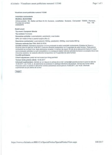 Paiele, lucerna și ovăzul pentru caii de la Festivalul Medieval, cumpărate, pe SEAP, de la Baia Mare