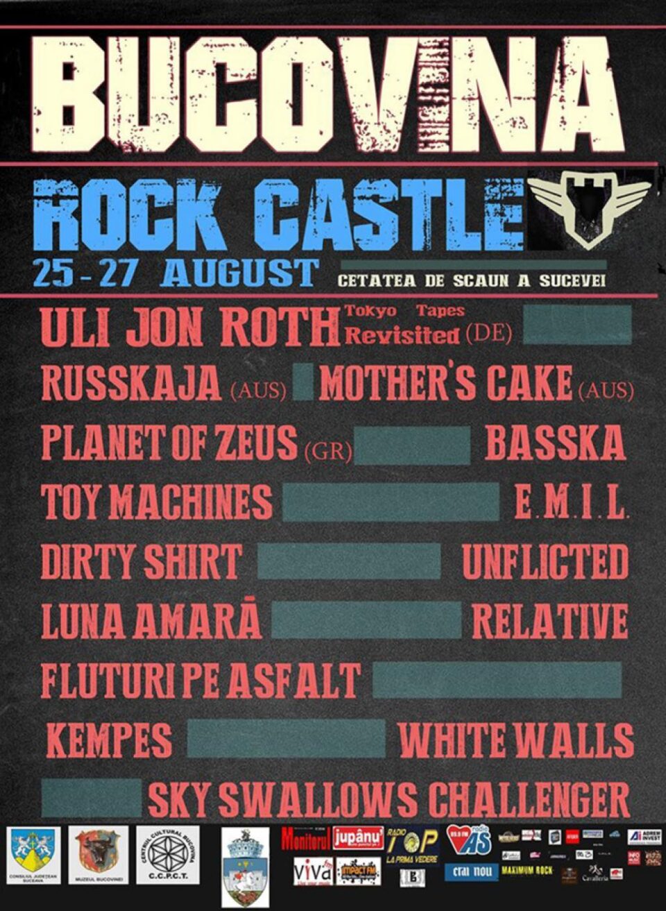 Bucovina Rock Castle Festival 2017