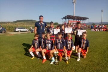 Grupa 2008 pregătită de Ovidiu Vranău a câștigat locul I