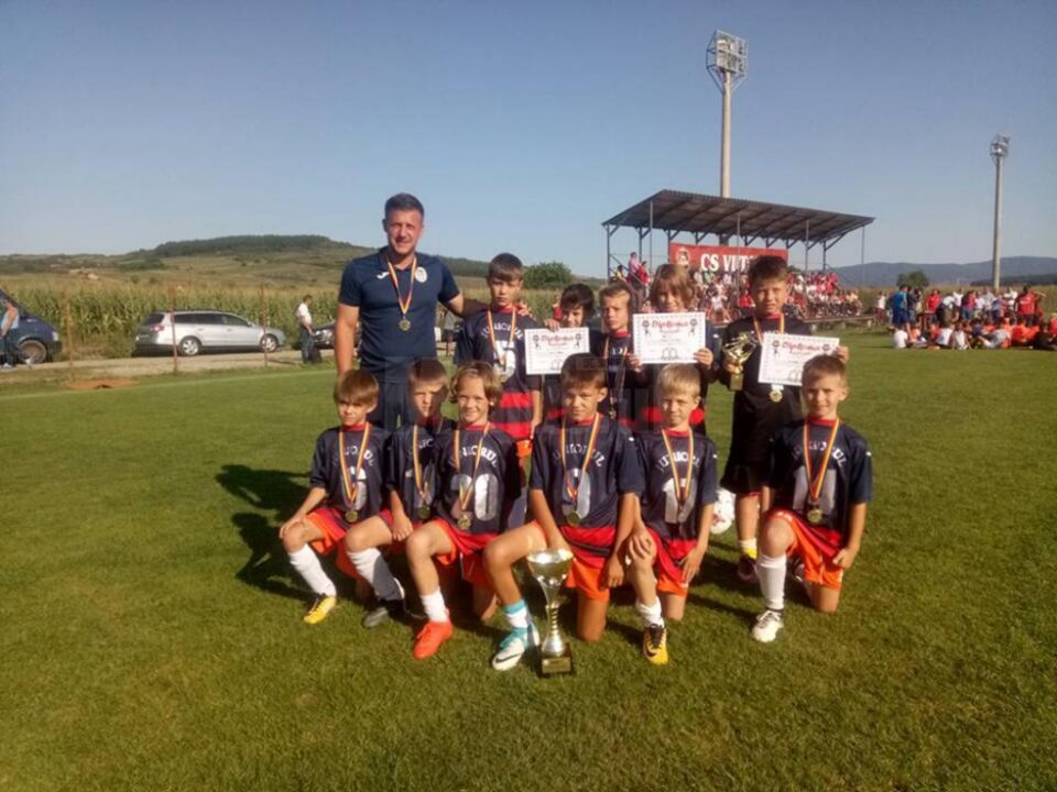 Grupa 2008 pregătită de Ovidiu Vranău a câștigat locul I
