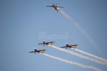 Mii de spectatori au asistat la un miting aviatic de excepție pe Aeroportul „Ștefan cel Mare” Suceava