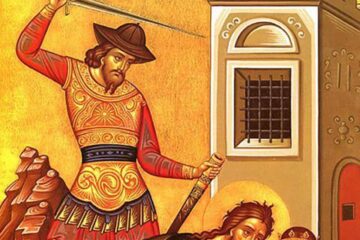 Mâine este Sărbătoarea „Tăierea capului Sf. Prooroc Ioan Botezătorul”