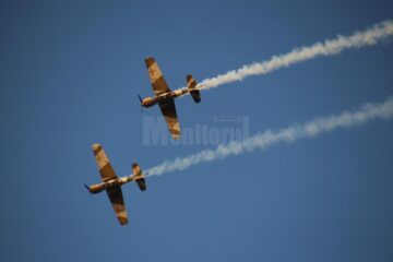 Mii de spectatori au asistat la un miting aviatic de excepție pe Aeroportul „Ștefan cel Mare” Suceava