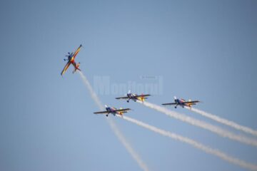 Mii de spectatori au asistat la un miting aviatic de excepție pe Aeroportul „Ștefan cel Mare” Suceava