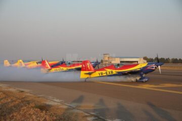 Mii de spectatori au asistat la un miting aviatic de excepție pe Aeroportul „Ștefan cel Mare” Suceava
