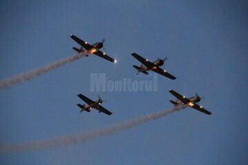 Mii de spectatori au asistat la un miting aviatic de excepție pe Aeroportul „Ștefan cel Mare” Suceava