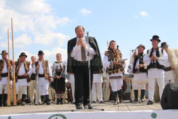 Gheorghe Flutur, președintele Consiliului Județean Suceava, la debutul „Sărbătorii Muntelui”