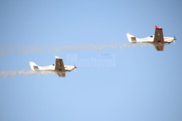 Mii de spectatori au asistat la un miting aviatic de excepție pe Aeroportul „Ștefan cel Mare” Suceava