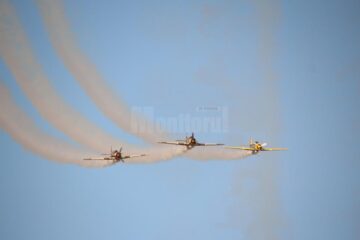 Mii de spectatori au asistat la un miting aviatic de excepție pe Aeroportul „Ștefan cel Mare” Suceava