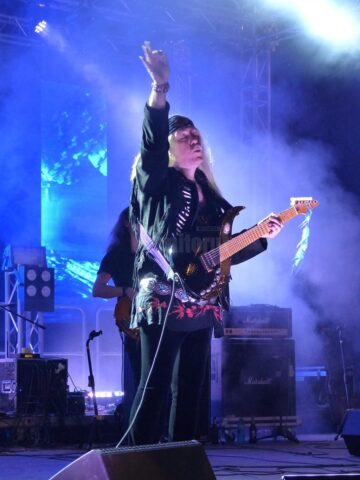 Legendarul Uli Jon Roth, unul dintre cei mai importanți chitariști ai lumii, pe scena festivalului din Cetatea Sucevei