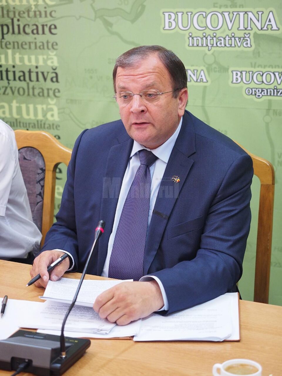 Președintele Consiliului Județean, Gheorghe Flutur
