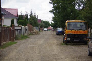 Strada Traian Țăranu rămâne neasfaltată anul acesta