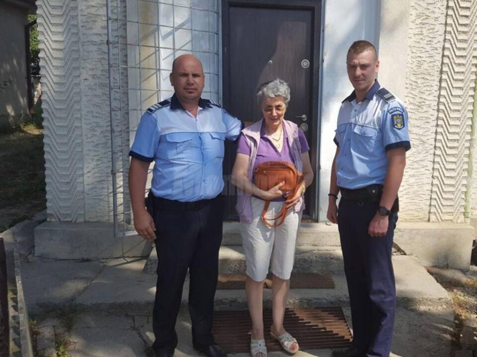 Polițiștii au primit mulțumiri pentru gestul lor frumos