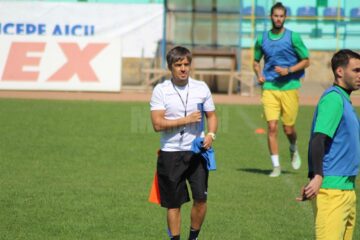 Portughezul Nuno Pedro a condus ieri primul antrenament al grupării sucevene. Foto Andrei Ovidiu Runcan