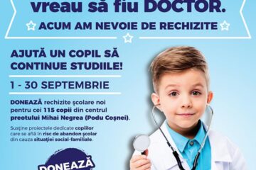 Când voi fi mare vreau să fiu DOCTOR, acum am nevoie de RECHIZITE!