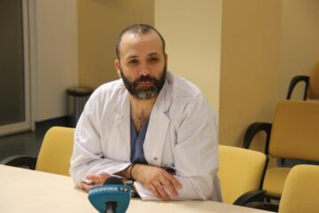 Dr. Mijai Creteanu Jr., seful Compartimentului de Angiografie din Spitalul de Urgenta Suceava