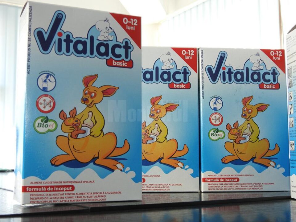 Laptele praf pentru sugari a ajuns în stocurile DSP
