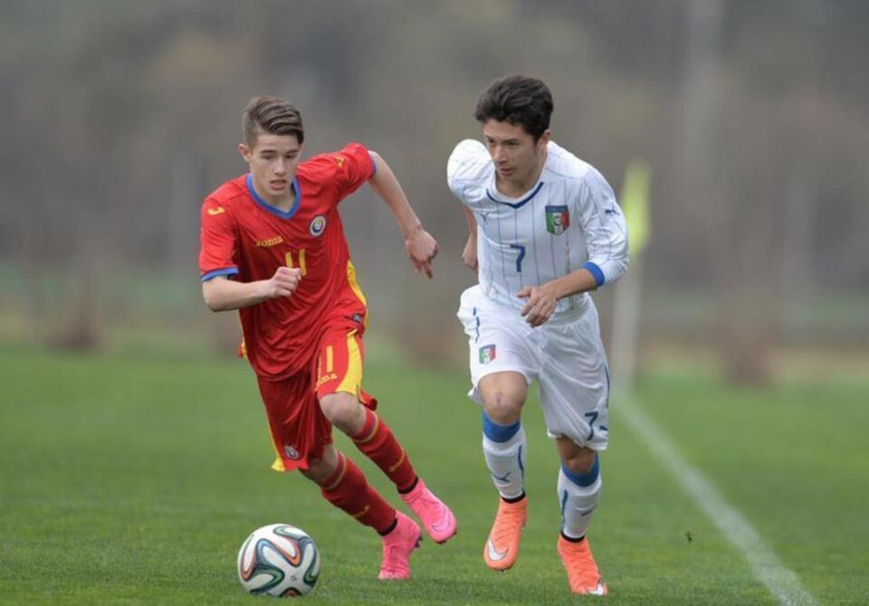 Cosmin Tucaliuc a făcut parte din lotul național Under 18 al României