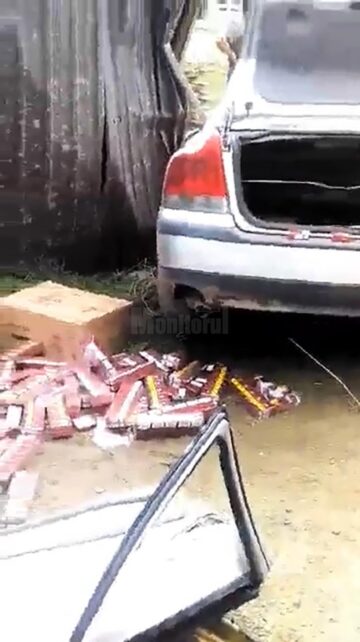 Contrabandist rănit grav într-un accident petrecut în timp ce fugea de polițiști