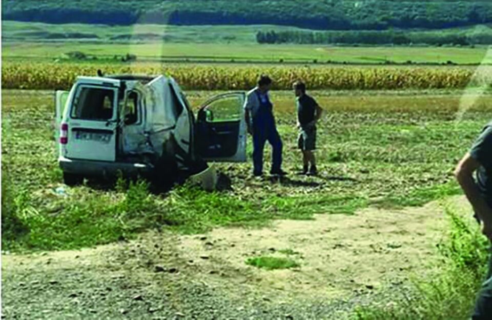 Mașinile implicate în accident