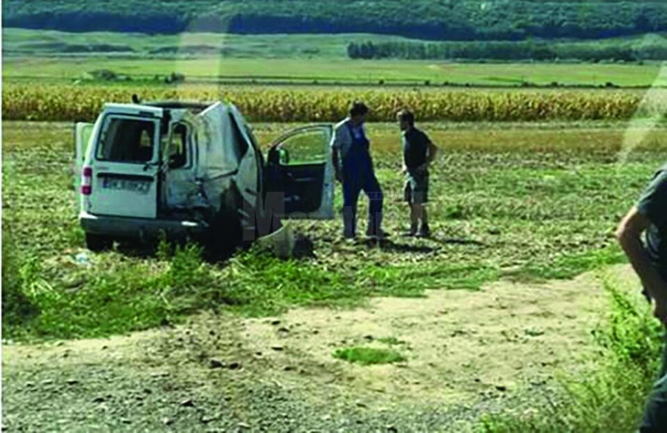 Cele trei mașini implicate în accident