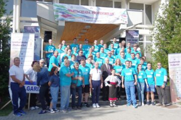 Delegația venită din Bulgaria