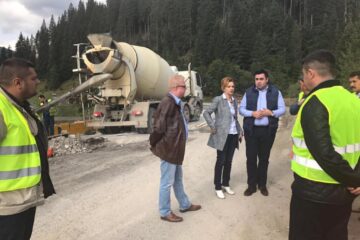 Răzvan Cuc a inspectat lucrările de modernizare a DN 18