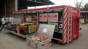 ISU Suceava, dotat cu un modul de căutare-salvare pentru intervenții în caz de dezastre majore